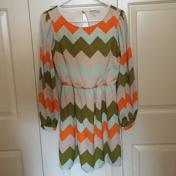 GB Chevron Dress