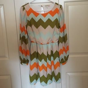 GB Chevron Dress