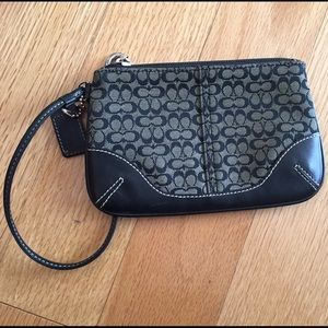 Coach Signature Wristlet