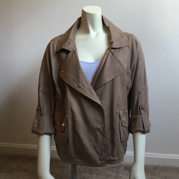 GAP Jackets & Blazers - | GAP | Lightweight Beige Jacket