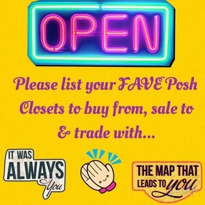 RECOMMEND YOUR FAVORITE POSH CLOSETS TO WORK WITH