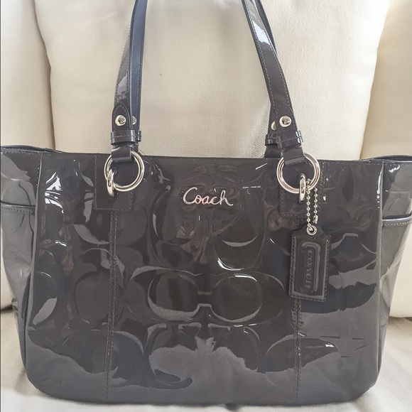 Coach Patent Leather Gallery Tote