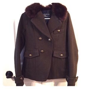 American eagle Military puffer coat xs