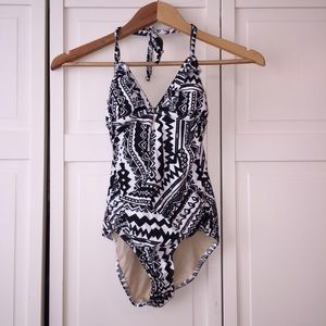 One piece bathing suit