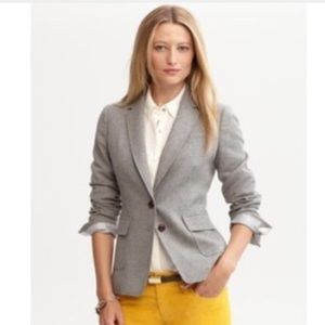 Banana Republic Grey Blazer