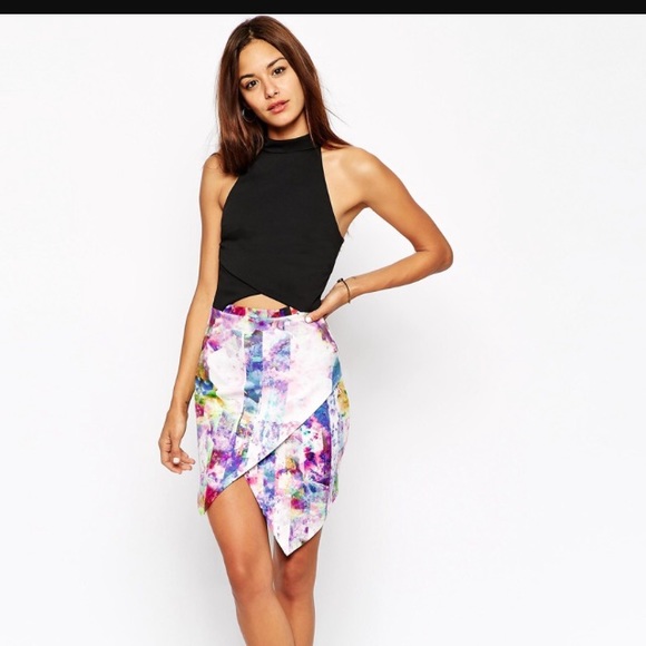 BNWT Asos Digital 2 in 1 Print Dress