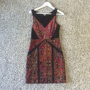 Urban outfitters velvet maroon body on dress small
