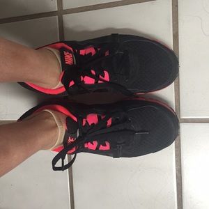 Sporty Nike workout shoes