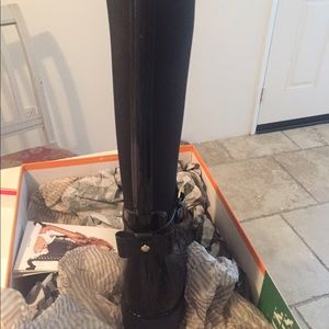 Tall Kate spade black boot