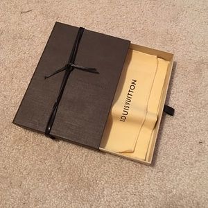 Louis Vuitton box and dust bag