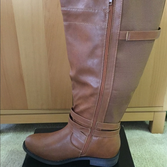 Cognac color boots