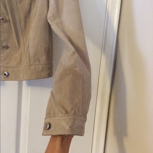 Zara trafaluc Suede Leather Jacket - Picture 3 of 8