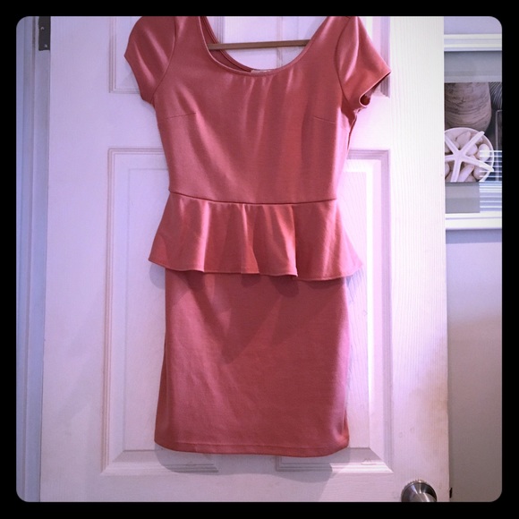 Peplum dress