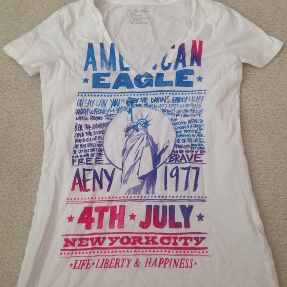 4th of July V Neck