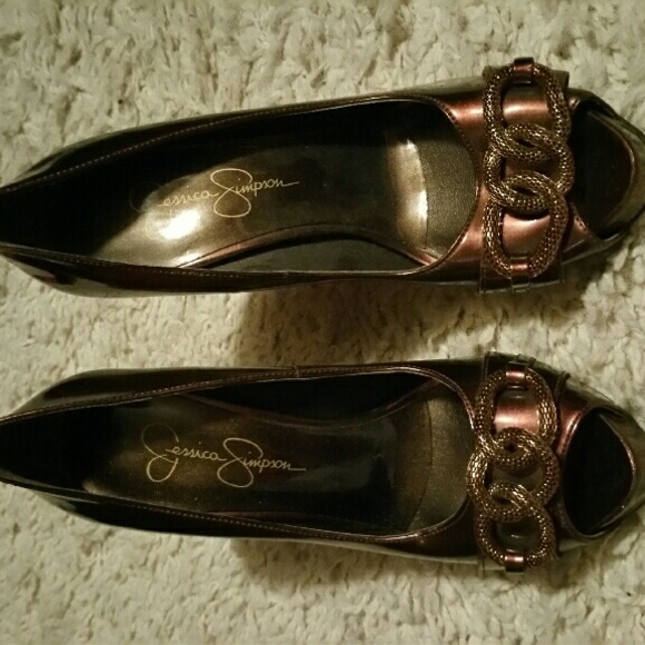 Jessica Simpson Mohagany pumps - Picture 2 of 4