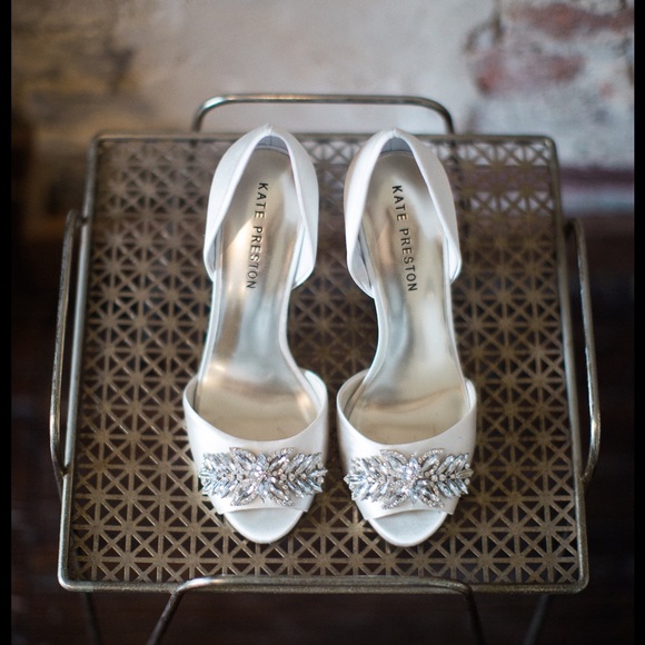 Kate Preston jeweled beauty heels, 7.5