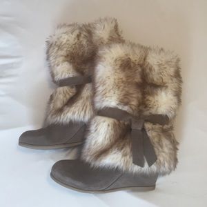 BCBGeneration Freesia fur boots