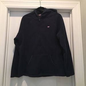 Vineyard Vines fleece hooded jacket