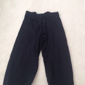Black Capri Sweats