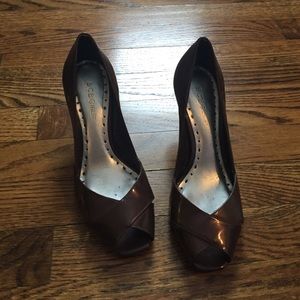 BCBG Peep Toe Heels