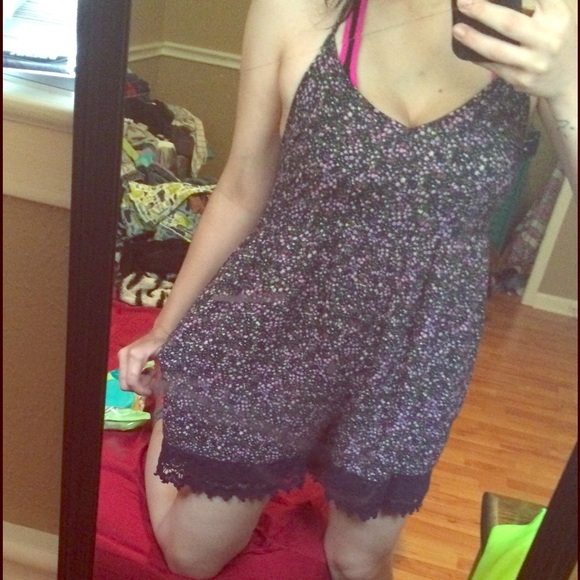 Adorable floral romper