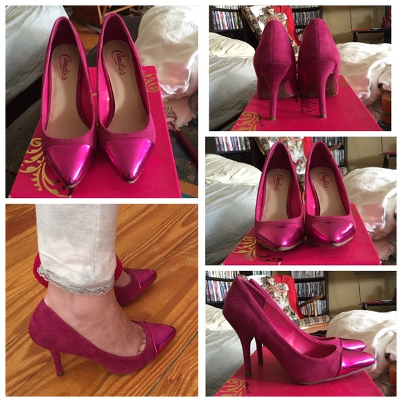 Candies Pink Heels - Picture 3 of 3