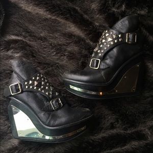 Jeffrey Campbell studded boot