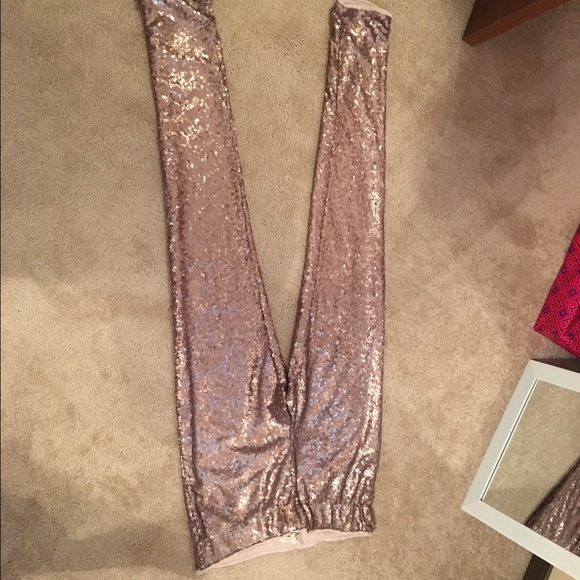 Glitter leggings