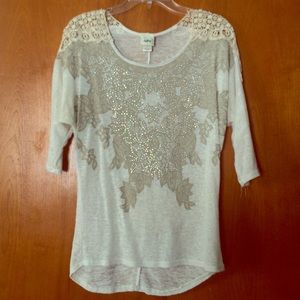 Daytrip 3/4 sleeve knit top