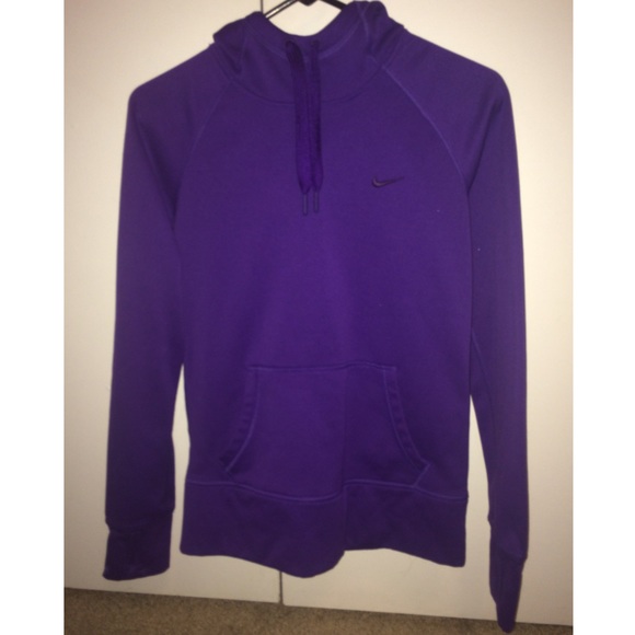Purple Nike hoodie