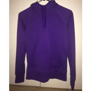 Purple Nike hoodie