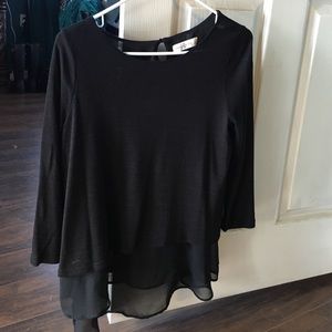 Abercrombie and Fitch black blouse