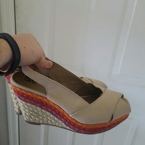 Wedge sandals