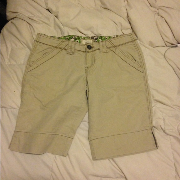 Tan shorts