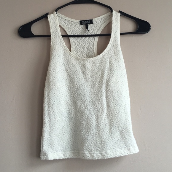 PacSun- Nollie: Cream Knit Crop Top