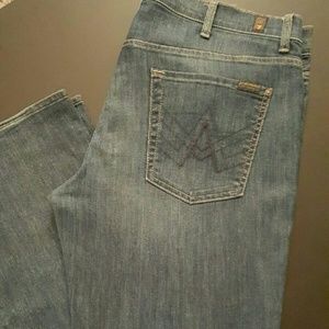 Mens 7 all mankind  "A" pocket jeans
