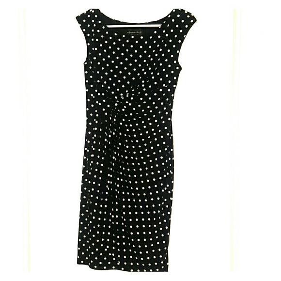??retro polka-dot office appropriate dress??