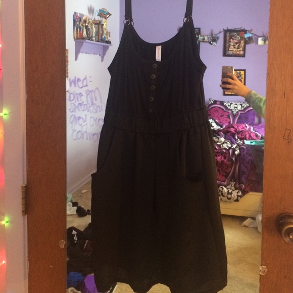 Black Dress with pockets
