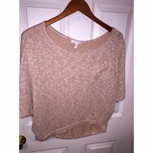 Oversized Delia's Short Sleeve Sweater