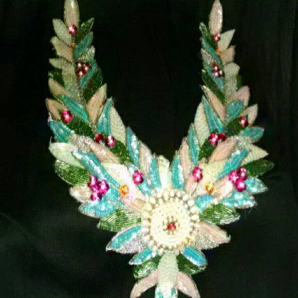 Unusual VINTAGE Beaded Embellishment
