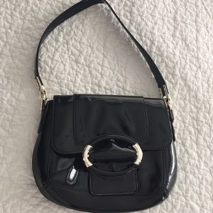 Ann Taylor purse NWT. Navy blue with buckle
