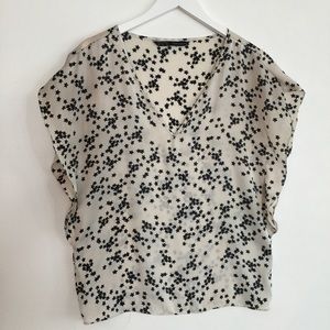 Zara Basic Starry Blouse