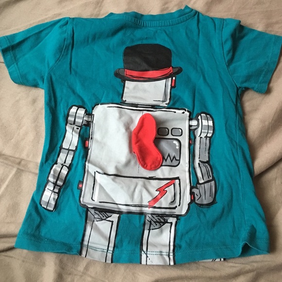 Boys 2t robot shirt boys clothes - Picture 3 of 4