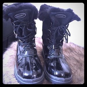 Khombu fur lined Winter duck boots