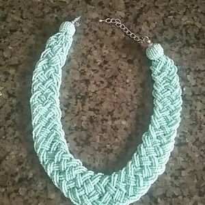 Turquoise beaded necklace