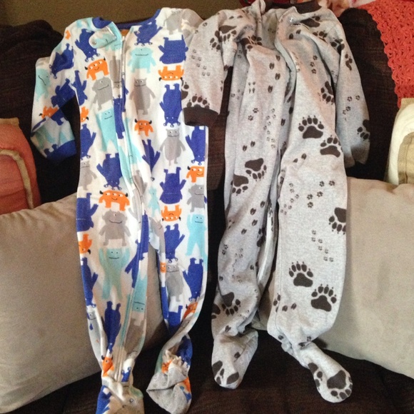 Boys carter footed pajamas