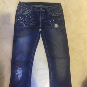 Twenty one black skinny jeans by rue 21