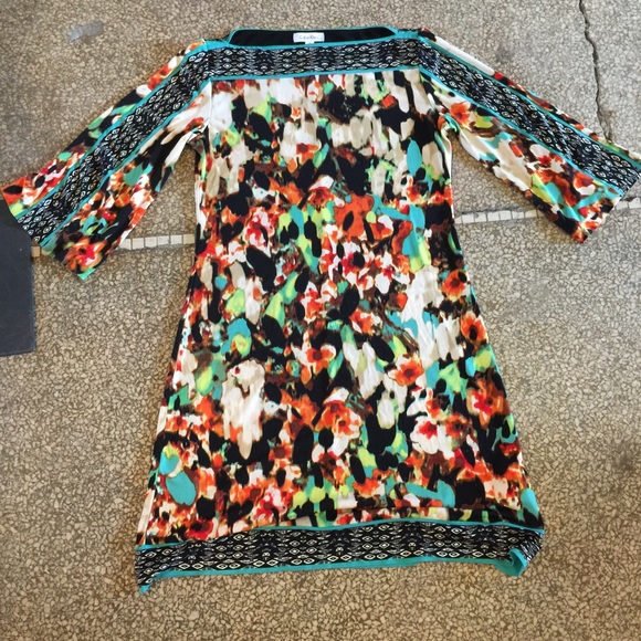 Calvin Klein Tunic Dress (Abstract) SZ S