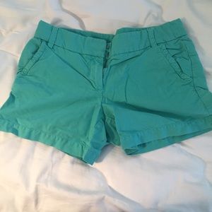 5" Jcrew chino shorts