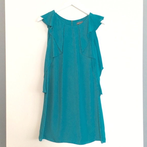 Vince Camuto Teal Dress - Picture 1 of 4